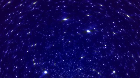 Deep blue space starfield cosmic galaxy background Stock Illustration