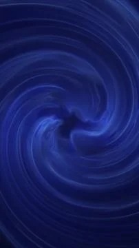 Deep blue swirling vortex with smooth motion lines and dark center, forming.. Stockillustratie