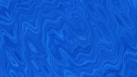 Deep blue swirls flow like liquid paint across the canvas Stock Illustration