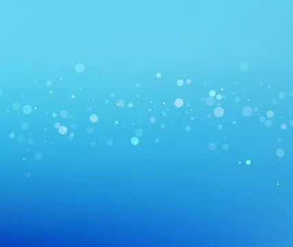 Deep Blue Tech Bokeh Vector Background Stock-Illustration