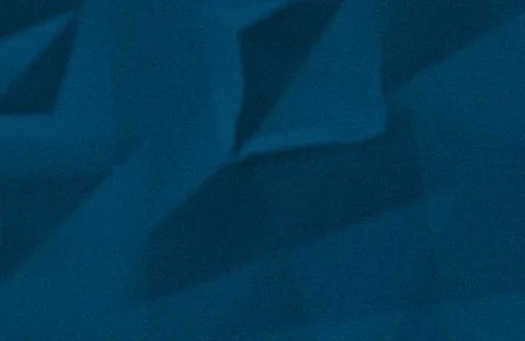 Deep blue textured background with dramatic folds and shadows creating dept.. Stock Photos