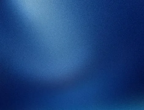 Deep blue textured gradient with a soft curved wave and subtle grain, evoki.. Stock Illustration