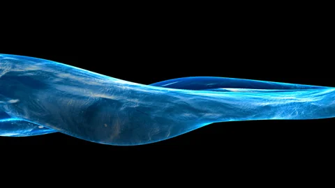 Deep blue water background Video stock 242525314