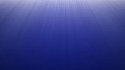 Deep blue water ray light Stock Illustration