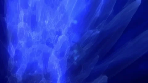 Deep blue water surface texture with soft ripples and light reflections Stock Footage 329063802