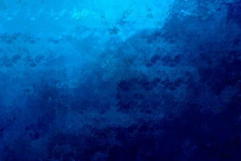 Deep Blue Watercolor Cloud Texture Abstract Background Stock-Illustration
