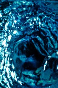 Deep blue waters Stock Photos