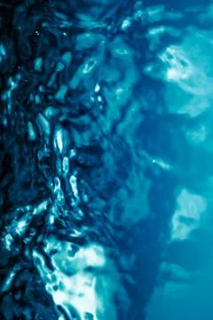 Deep blue waters Stock Photos