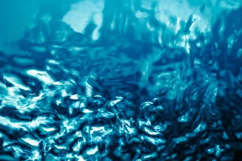 Deep blue waters Stock Photos