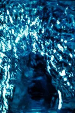 Deep blue waters Stock Photos