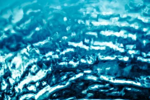 Deep blue waters Foto stock