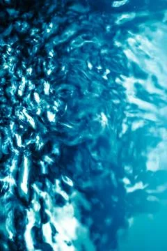 Deep blue waters Foto stock