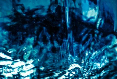 Deep blue waters Stock Photos