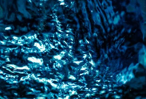 Deep blue waters Stock Photos