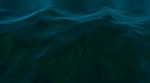 Deep blue waves loop 库存影片 60768735
