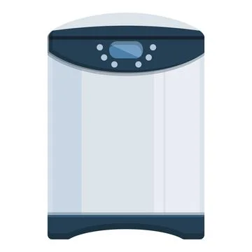 Deep bread machine icon cartoon . Kitchen maker Stock Illustration