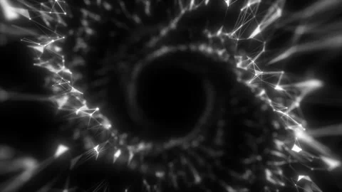 Deep breath of the universe. Digital background. Seamless loop. Stock Footage 101880239
