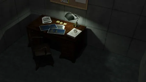 Deep Bunker Room Stock Footage 252412137