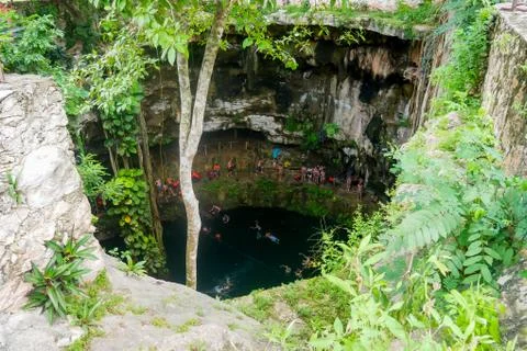 Deep Cenote Stock Photos