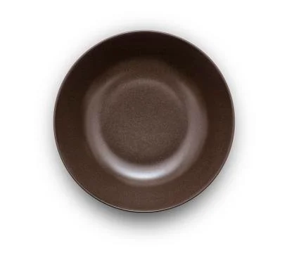 Deep ceramic plate Stock Photos