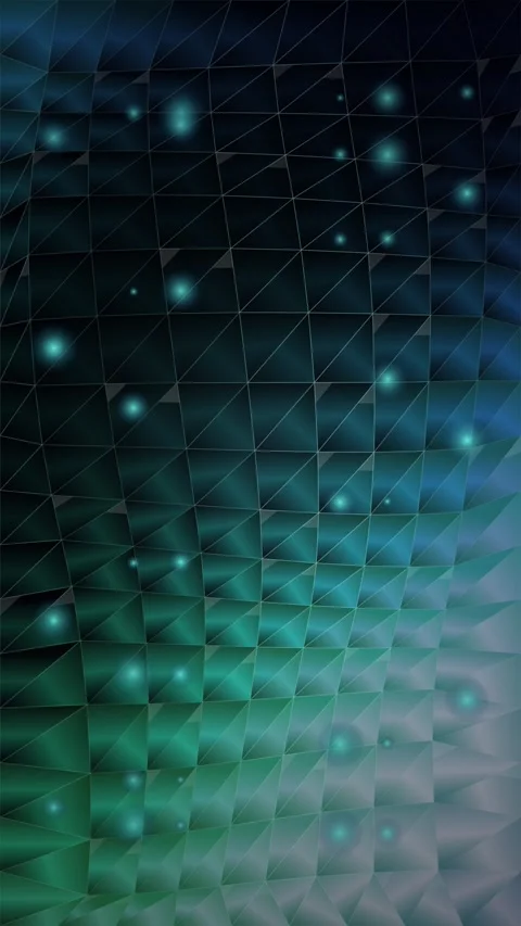 Deep cosmic abstract background with vibrant purple and blue geometric digi.. Stock Footage 345491655
