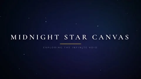 Deep cosmic stardust nebula animation | Midnight celestial galaxy backdrop Vídeos de archivo 337655436