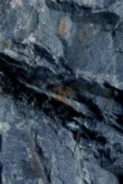 Deep Crevice Halftone Texture Dark Blue Stone Dotted Pattern Stock Illustration