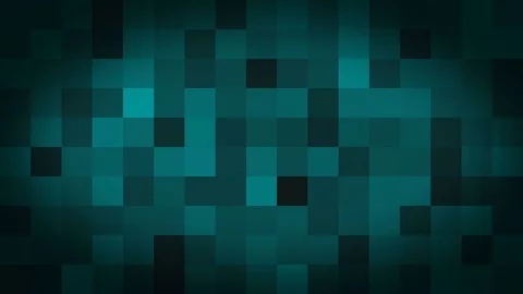 Deep Cyan, Black Fading Square Blocks Background Animation 스톡 동영상 70872549