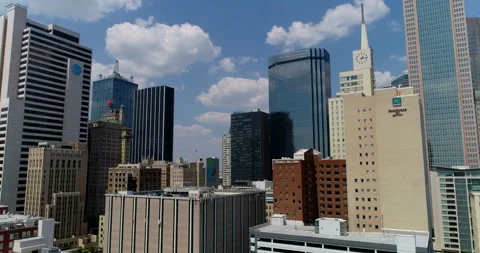 Deep in the Dallas skyline Stock Footage 150182280
