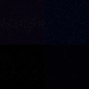 Deep dark space seamless pattern in set 库存插图