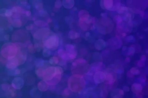 Deep dark violet bokeh. Abstract background. Ilustração Stock