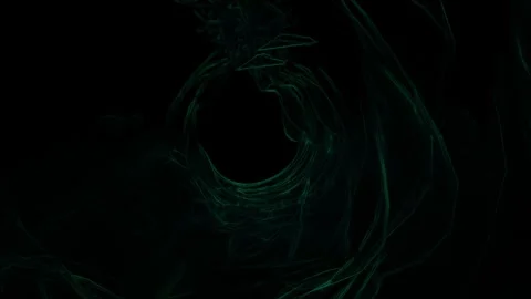 Deep dark vortex wormhole tunnel Stock Footage 270772418