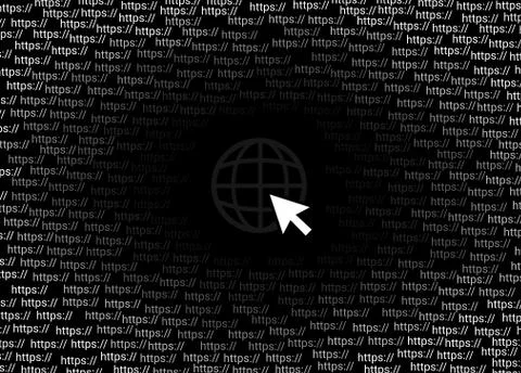 Deep / Dark web. Deepnet and darkweb is hidden and invisible in the hole of i 스톡 일러스트