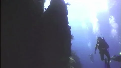 DEEP DIVE 1 Stock Footage 306586838