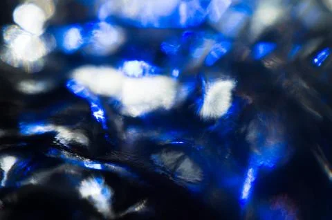 Deep Electric Blue Abstract Gradient Noise Blur Background, Soft Focus Ethe.. Stock Photos