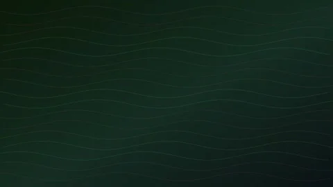 Deep emerald green abstract background featuring subtle animated wavy lines.. Stock Footage 340497972