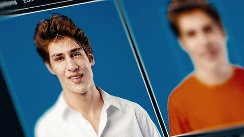 Deep fake technology is changing the way we see digital content and social 스톡 사진