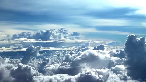 Deep Fluffy Clouds 3 Stock Footage 279897904