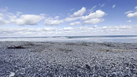 Deep focus beach Stock Footage 165083282