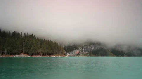 Deep fog on Oechsinensee 스톡 동영상 29968574
