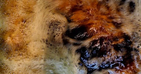 Deep fried in boiling oil and wire basket. Stock Footage 119133476