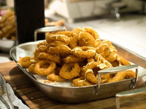 Deep Fried Calamari Stock Photos
