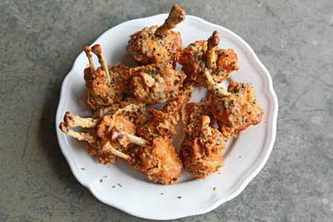 Deep fried chicken Stock Photos
