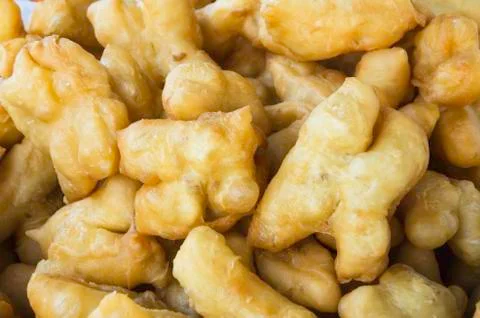 Deep-fried dough stick Stock Photos