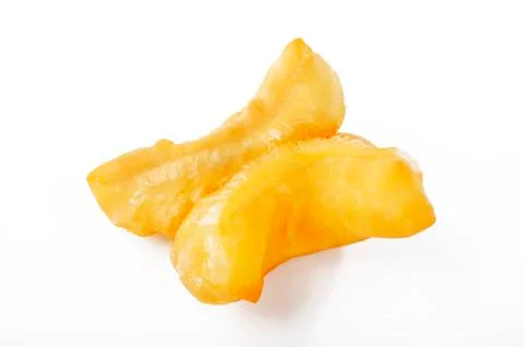 Deep fried dough stick Stock Photos