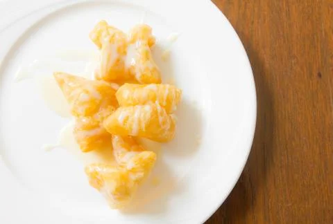 Deep-fried doughstick Foto stock