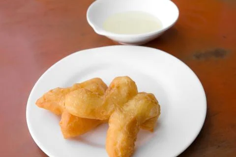 Deep-fried doughstick Stock Photos