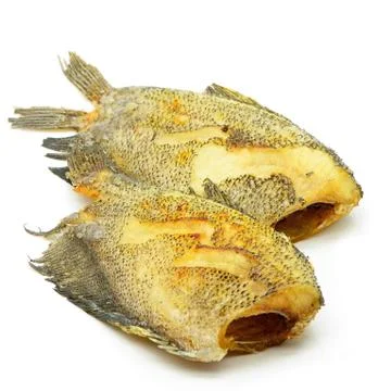 Deep fried fish Stock Photos