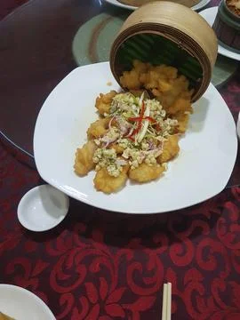 Deep Fried Fish Stock Photos