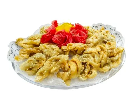 Deep-fried pastry Foto stock